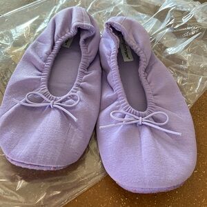 New Adorable Fuzzy Non Skid size XL 10 11 women's Slippers Woman Within
Slip On